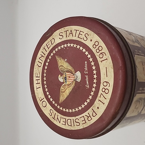 Vintage 1985 Presidents of US Limited Edition Tin - Picture 5 of 11